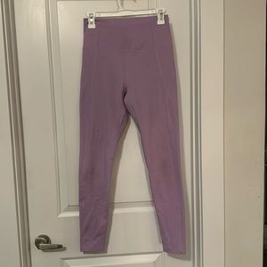 Girlfriend collective lilac leggings